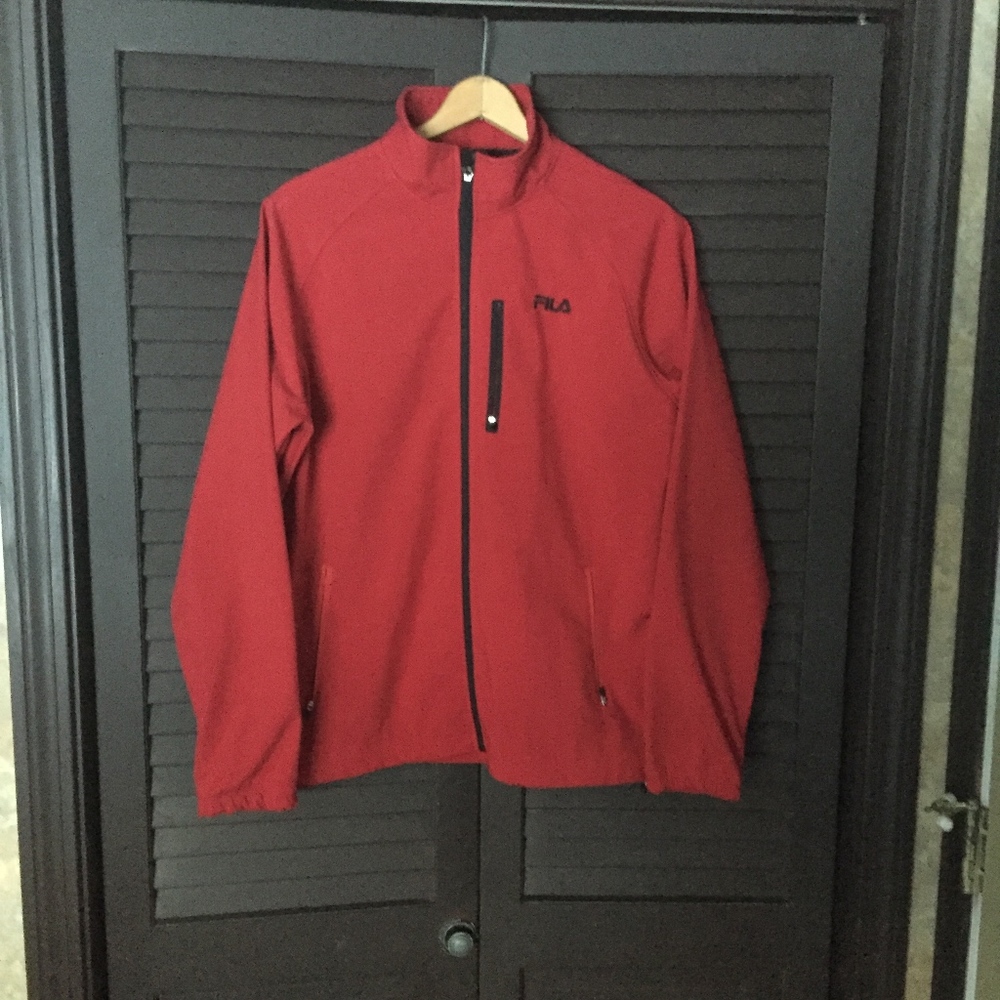 Fila Red Mens Jacket